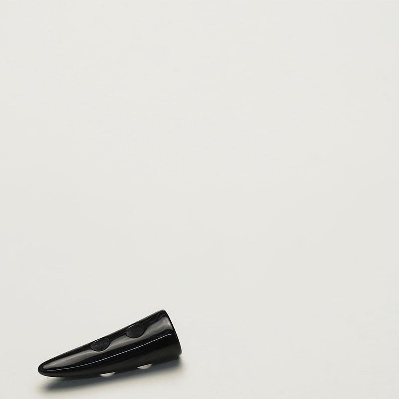 Угловая пуговица-петля, двустороннее нейлоновое пальто на пуху ягненка, смоляная двухдырочная пуговица для зимнего пуховика