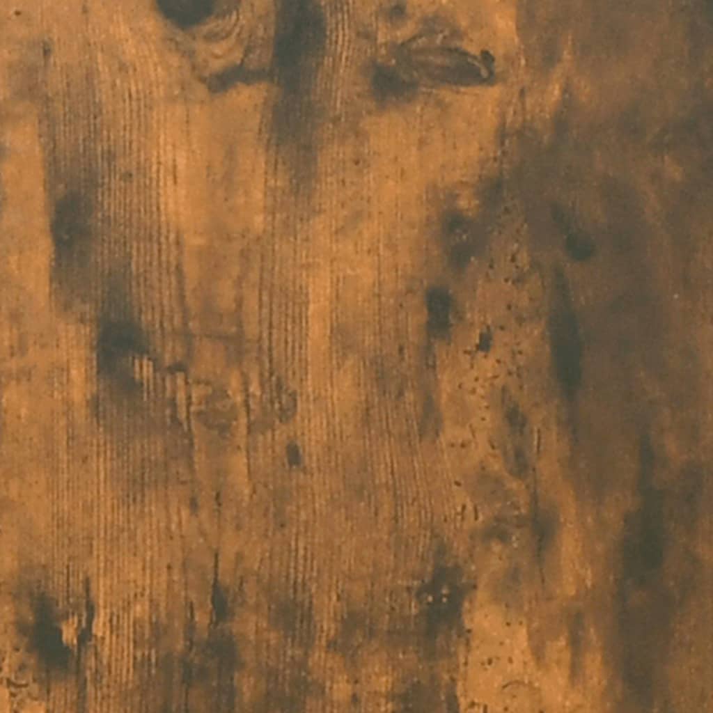 Vidaxl Szafka Pod Umywalkę, Przydymiony Dąb, 63X30X54 Cm