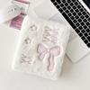 Balletcore Chasing Idol Photo Album Korean Style Bow Card Binder Plush Photocard Holder  Mini Photo