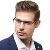 Очки от синего света для классических ПК с пружинным шарниром [OCCI CHIARI] Очки, Огранка, Мужские, Степень, UV400, Модные, Мужские очки, Устойчивые к усталости, Классические,