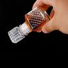 1Pcs Spirit Alcohol Liquor Wine Bottle Transparent Glass Bottle Mini Whiskey Decanter