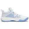 Li-Ning Lightweight Shock Absorption Non-Slip Durable Low-Top Basketball Shoes Men Sneakers White Blue ABAS041-4