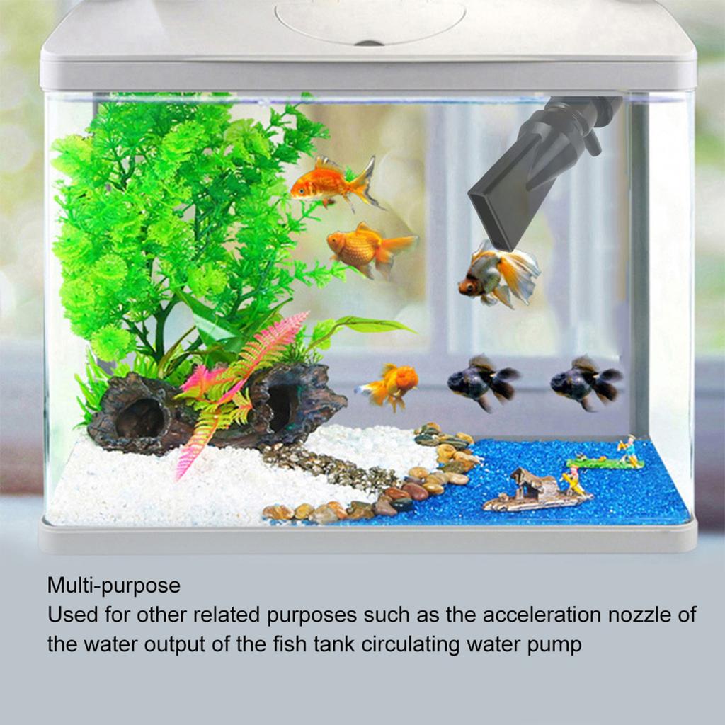 2 шт. вращающийся на 360 градусов адаптер для аквариума насадка «утконос» трубка для выхода воды из аквариума с портом аэрации