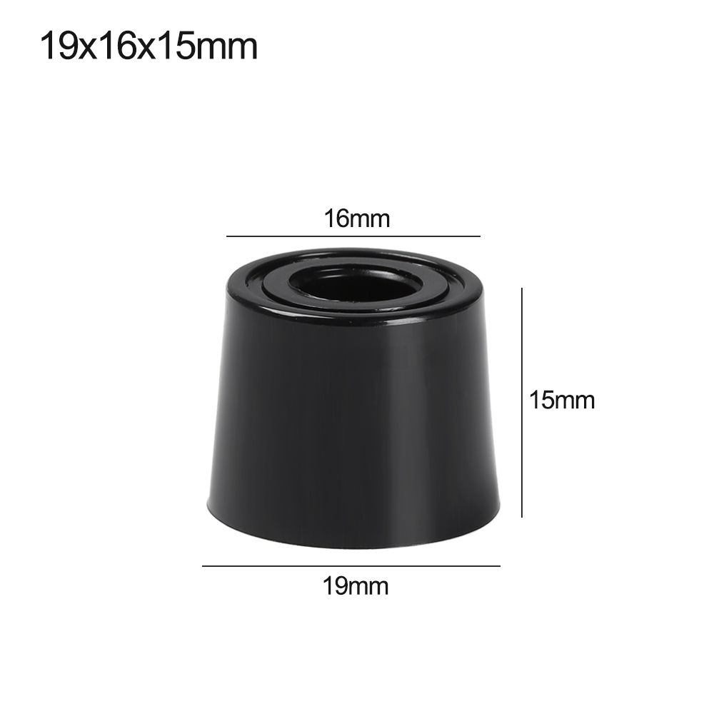 10 pcs Safe Cabinet Speaker Cushion Tapered Protective Pad PVC Foot Mat Furniture Slip Feet
