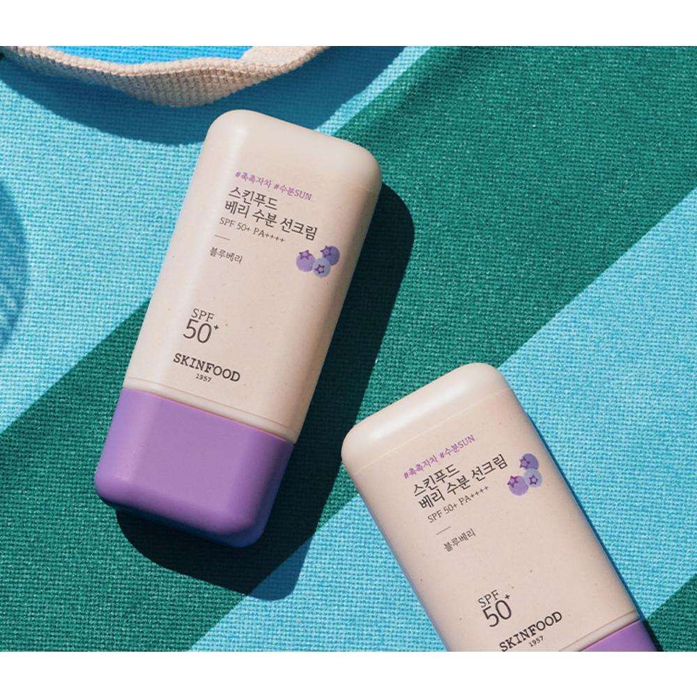 Skinfood Солнцезащитный крем Berry Moisture SPF50+ PA++++, 50 мл, 2 шт.