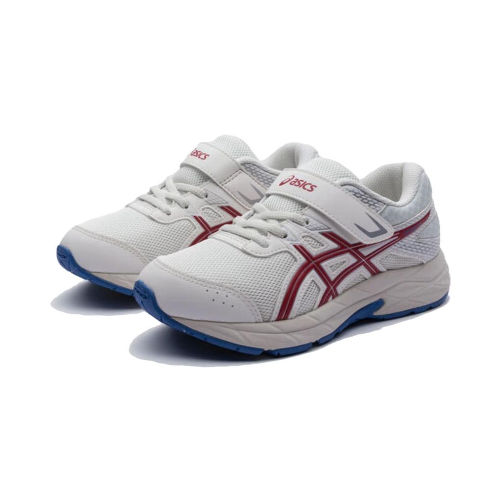 Asics Running Kids Contend Ac Ps Low Top Running Shoes Kids Sneaker White Red 1014A320-102