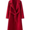 Warm and Fashionable with Women's Wool Coat with Belt for Autumn
