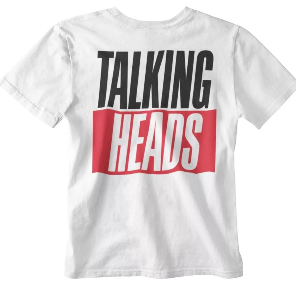 Talking Heads David Byrne Унисекс Футболка Все Размеры музыка 80-х 90-х 00-х инди крутая Унисекс Футболка
