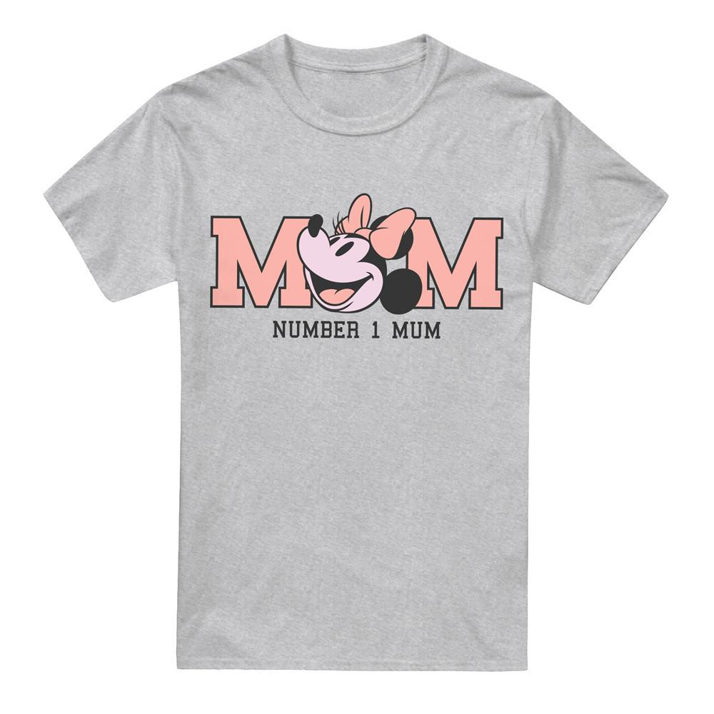 Minnie Mouse Mother's Day Number 1 Mum T-Shirt Athletic Heather