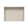 IRIS OHYAMA CX-1 Color Box, 1 Tier, 41.5cm Wide x 29cm Deep x 30.5cm High, Off-White