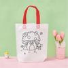 Coloring Goodie Bags Double Sided Graffiti Bag Non-woven Fabric Handbag New Graffiti Pack  Children