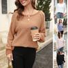 2023 осень/зима женский повседневный свитер свободный модный свитер пуловер свитер