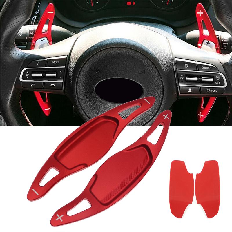 Пара автомобильных рулевых колес, удлинитель рычага переключения передач для Kia Stinger CK K8 2018 2019 2020, детали шасси из алюминиевого сплава с ЧПУ