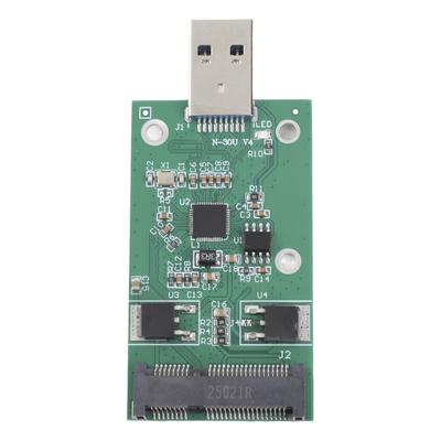 Плата-переходник Адаптер Конвертер MSATA SSD на интерфейс USB 3.0 Компьютерное оборудование
