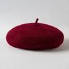 Warm Women Wool Beret Elastic Artistic Hat Elegant Painter Cap  Autumn