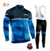2026 Winter Fleece Warm Cycling Suit, Cycling Suit Fleece Warm Winter Thickened Long-sleeved Trousers Cycling Suit