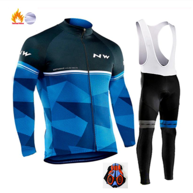 2026 Winter Fleece Warm Cycling Suit, Cycling Suit Fleece Warm Winter Thickened Long-sleeved Trousers Cycling Suit