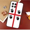 Flag of Sardinia Case For Samsung Galaxy M55 M35 M15 M56 M36 M16 M06 M31 M13 M33 M53 M12 M32 M52 M14 M34 M54