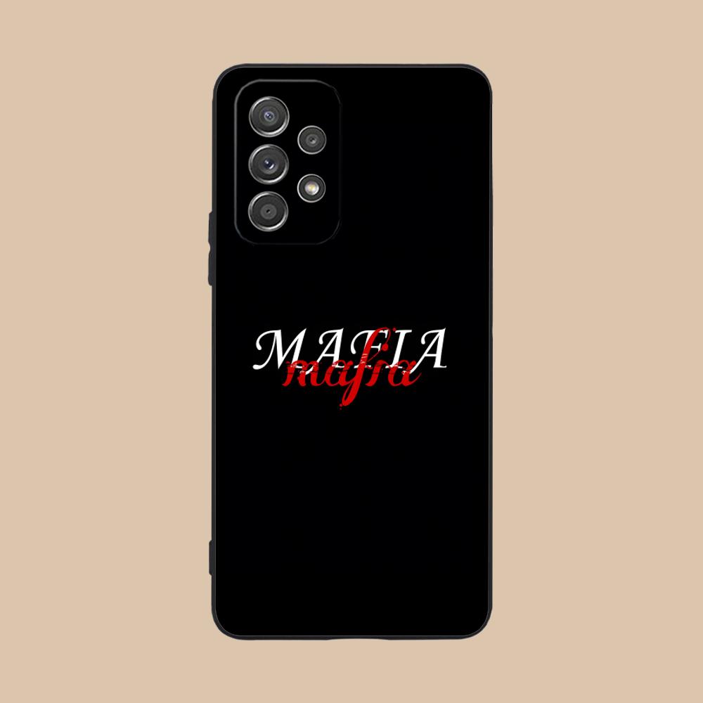 Чехол для телефона 'Итальянская мафия' для Samsung Galaxy M55 54 42 35 34 33 32 23 22 15 14 13 12 F55 5G Мягкий ТПУ Ударопрочный чехол