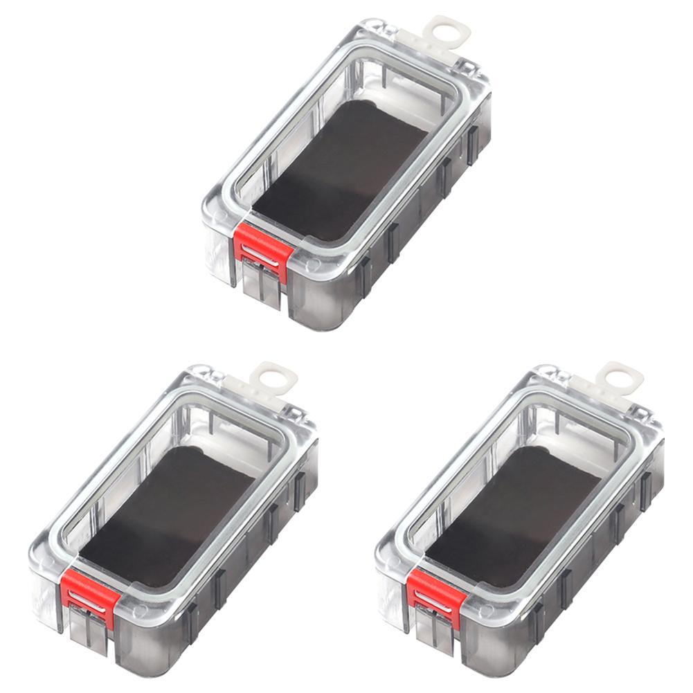 Водонепроницаемый ящик для рыболовных снастей Светящийся кейс для хранения приманок и крючков Расширяемые коробки-органайзеры для инструментов для карповой рыбалки Рыболовные аксессуары