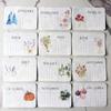 Plantable Seeds Paper Calendar 2026 Biodegradable Plantable Calendar with Wildflower Seeds Monthly Growable Planner