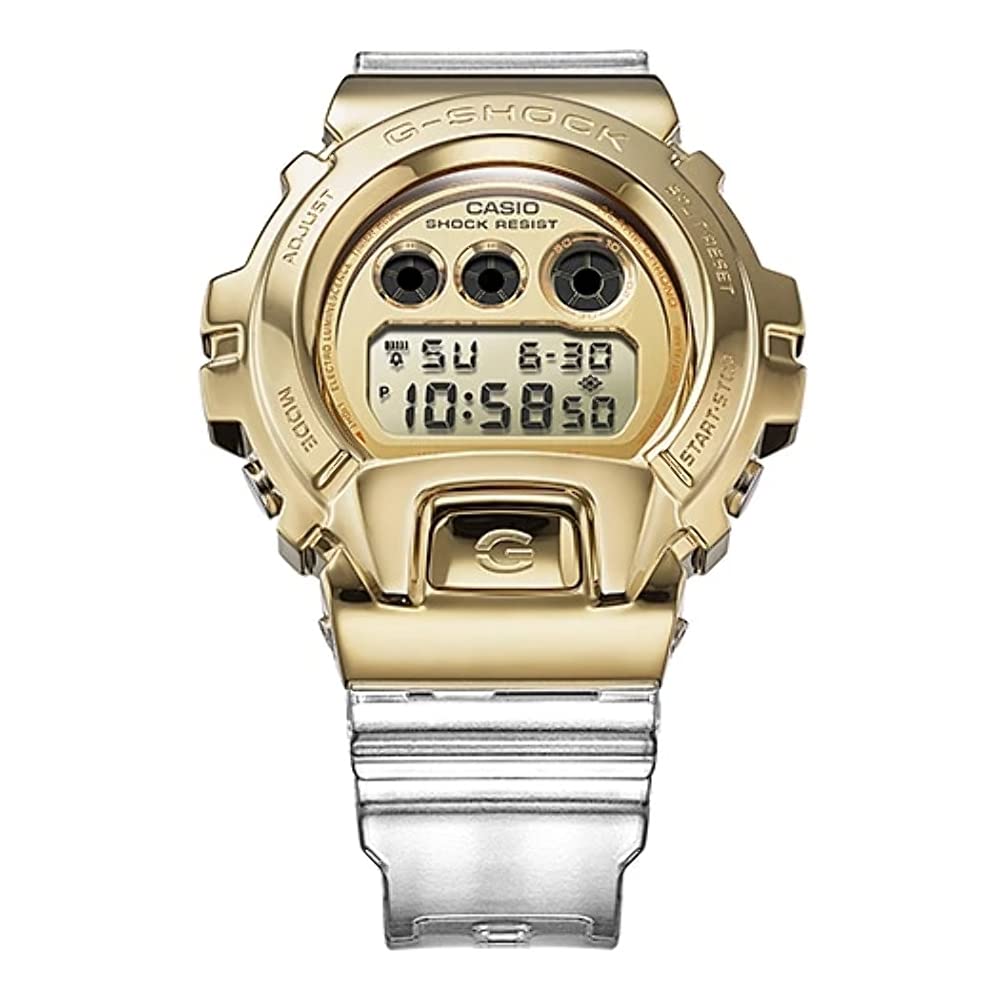 Casio Casio G-SHOCK G-Shock часы мужские женские цифровые спортивные металлические скелетонированные прозрачные GM-6900SG-9 [Товар]