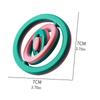 (H0826)3D Flip Fidget Spin Дети Антистресс Многоцветный Ручной Вращающийся Игрушки Взрослые Снятие Стресса Бесконечное Флип Гироскоп Подарки