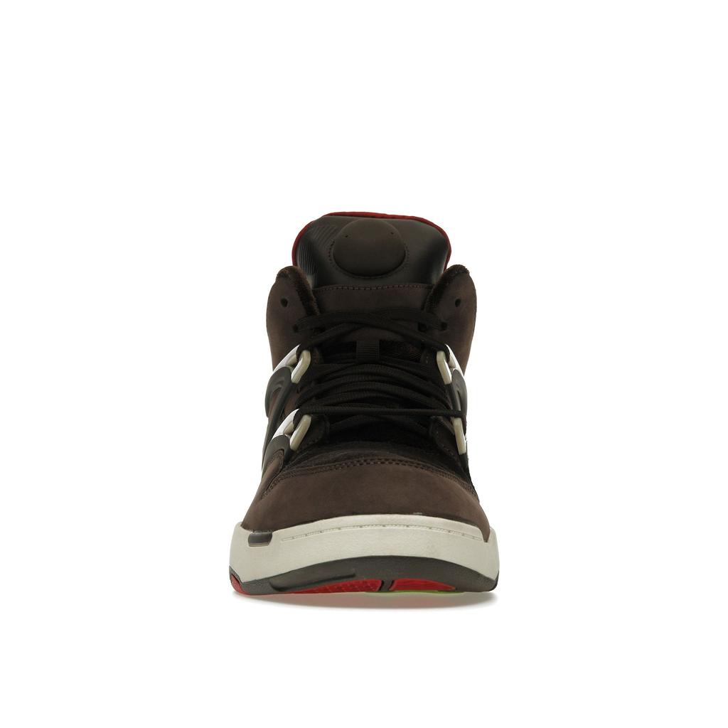 Reebok Кроссовки унисекс Pump Omni Zone 2 ко Дню святого Валентина Коричневые гризли-коричневые темно-коричневые IE9342