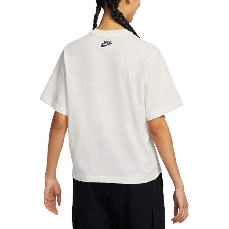 Nike Sportswear Nsw Ss Boxy Retro Tee Women Tops White IH0825133