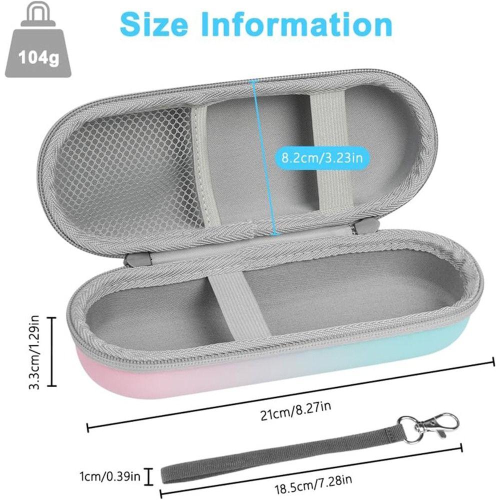 Hard Shell Tooth Brush Holder EVA Toothbrush Charger Organizer for Travel Journey