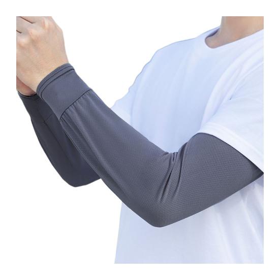Cooling Arm Sleeves for Men Women UV Sun Protection Sports Compression Arm Cover for Cycling Driving Outdoor Activities