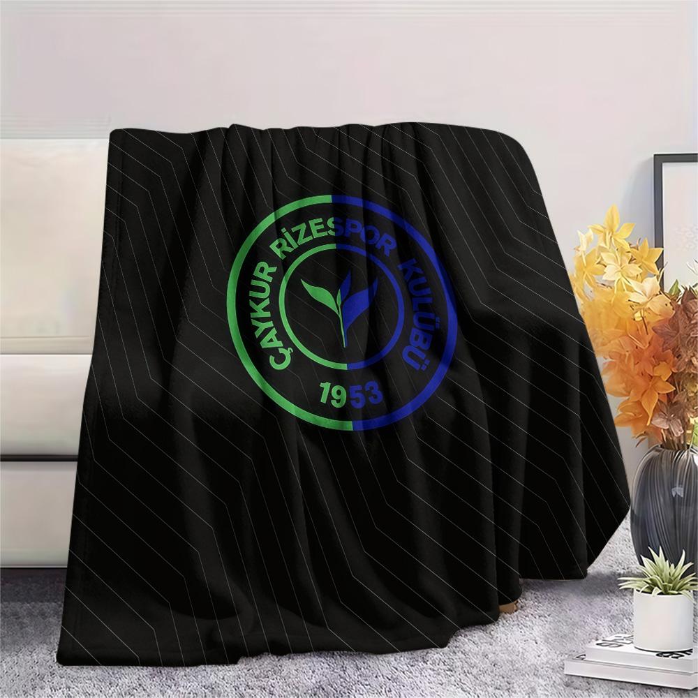 Caykur Rizespor Flannel Blanket, High quality Comfortable for All Seasons, Home Decor, Warmth and Comfort