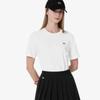 Lacoste Женская базовая футболка с круглым вырезом и коротким рукавом Tf545e 54g 001