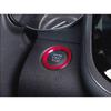 Engine Start Stop Push Button Knob decor ring trim Red for Toyota Camry 18-