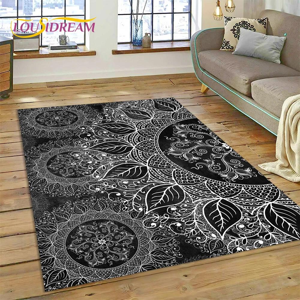 Медитация Мандала Богемия Дух Природы Ковер Коврик для Йоги для Дома Гостиной Спальни Дивана Придверный Коврик Декор, Ковер с Областью Нескользящий Коврик