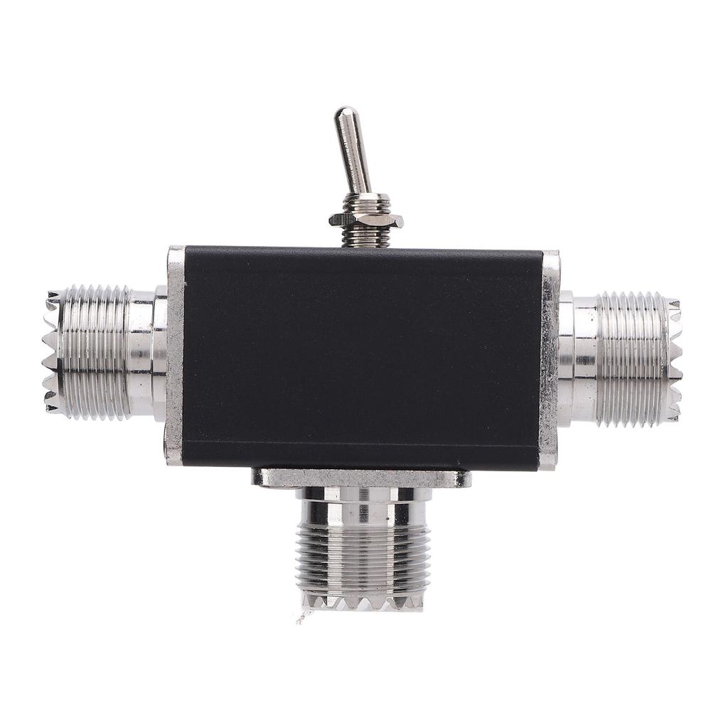 Антенный переключатель 1 вход 2 выхода 050 МГц Частота Интерфейс SO239 2-позиционный Ручной переключатель антенн