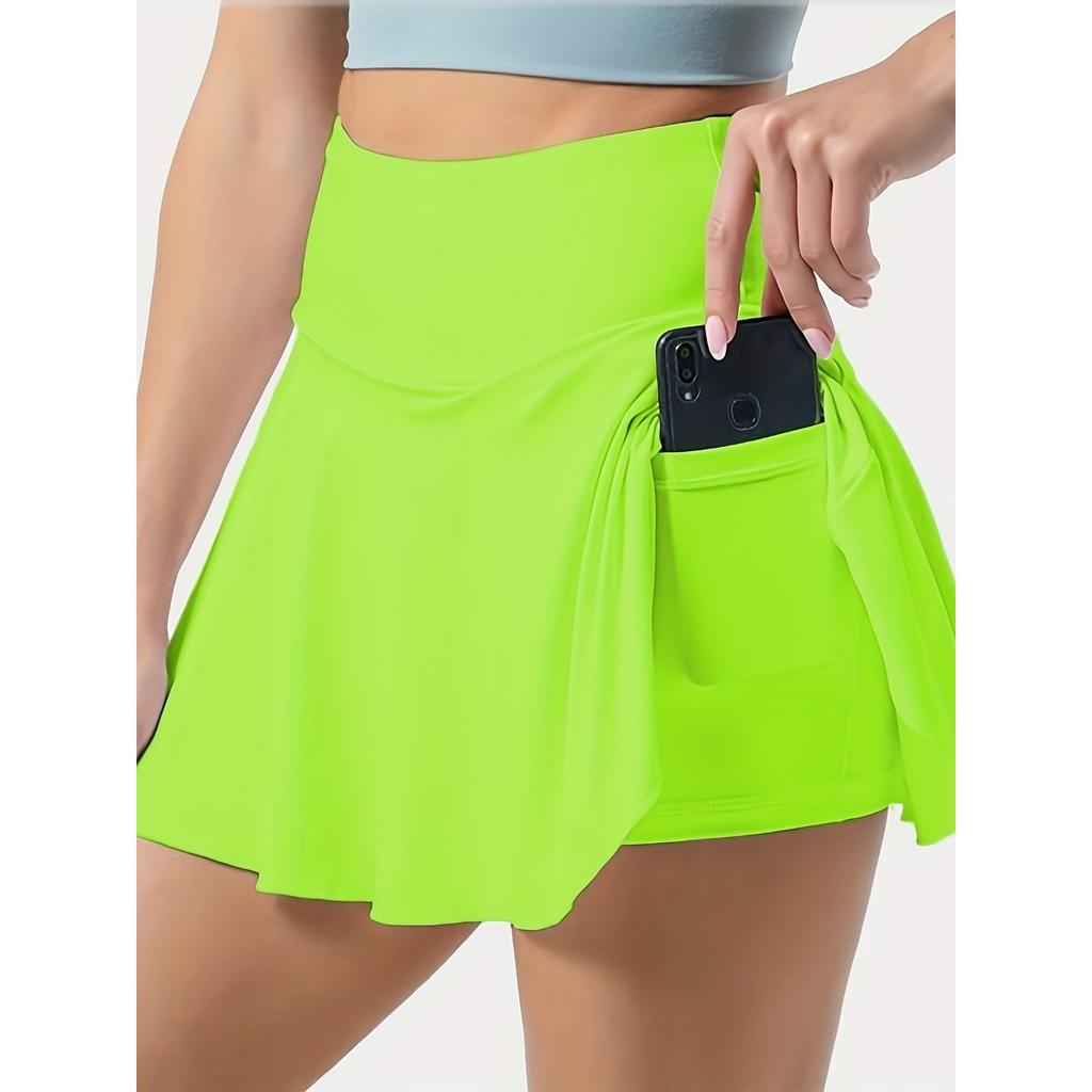 Outdoor Sports Casual Comfortable Versatile Half Skirt, Pleated Skirt Women's Models