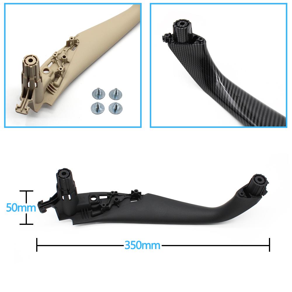 Внутренняя левая и правая дверная ручка автомобиля, внутренняя крышка, замена накладки для BMW 5 серии G30 G31 G38 F90 2017