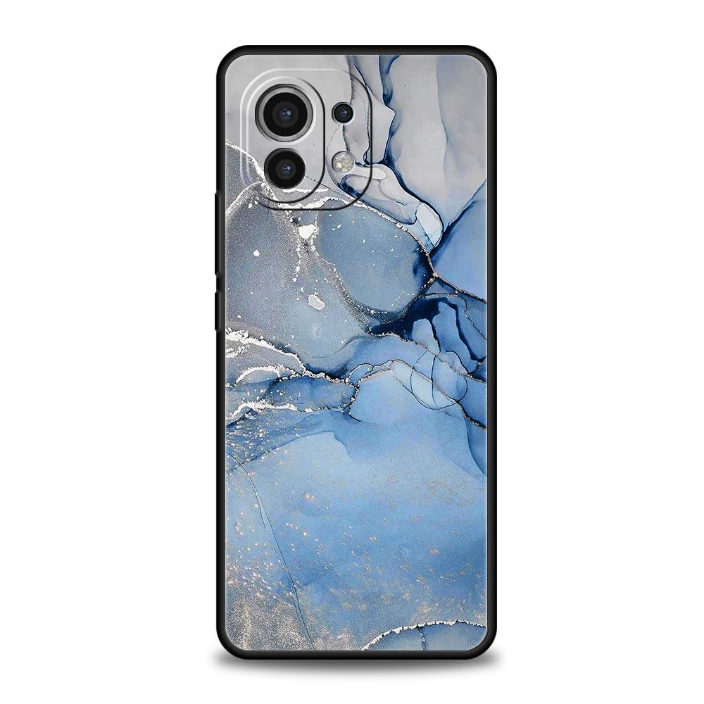 Чехол для телефона для Xiaomi 13 12 11 Lite 12T 11T 10T 9T Mi Poco M4 M3 X4 X3 Pro F4 F3 GT 5G Чехол Мягкий корпус Coque Мраморное искусство Мода