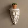 Plastic Angel Floating Shelf European Style Decorative Wall Bracket  Collectibles Display