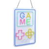 Game Neon Sign, Led Neon Gaming Signs for Boys Room, Dimmable Led Game Neon Sign USB Handheld Game Console Neon Sign, Bedroom Home Bar Gaming   Dec