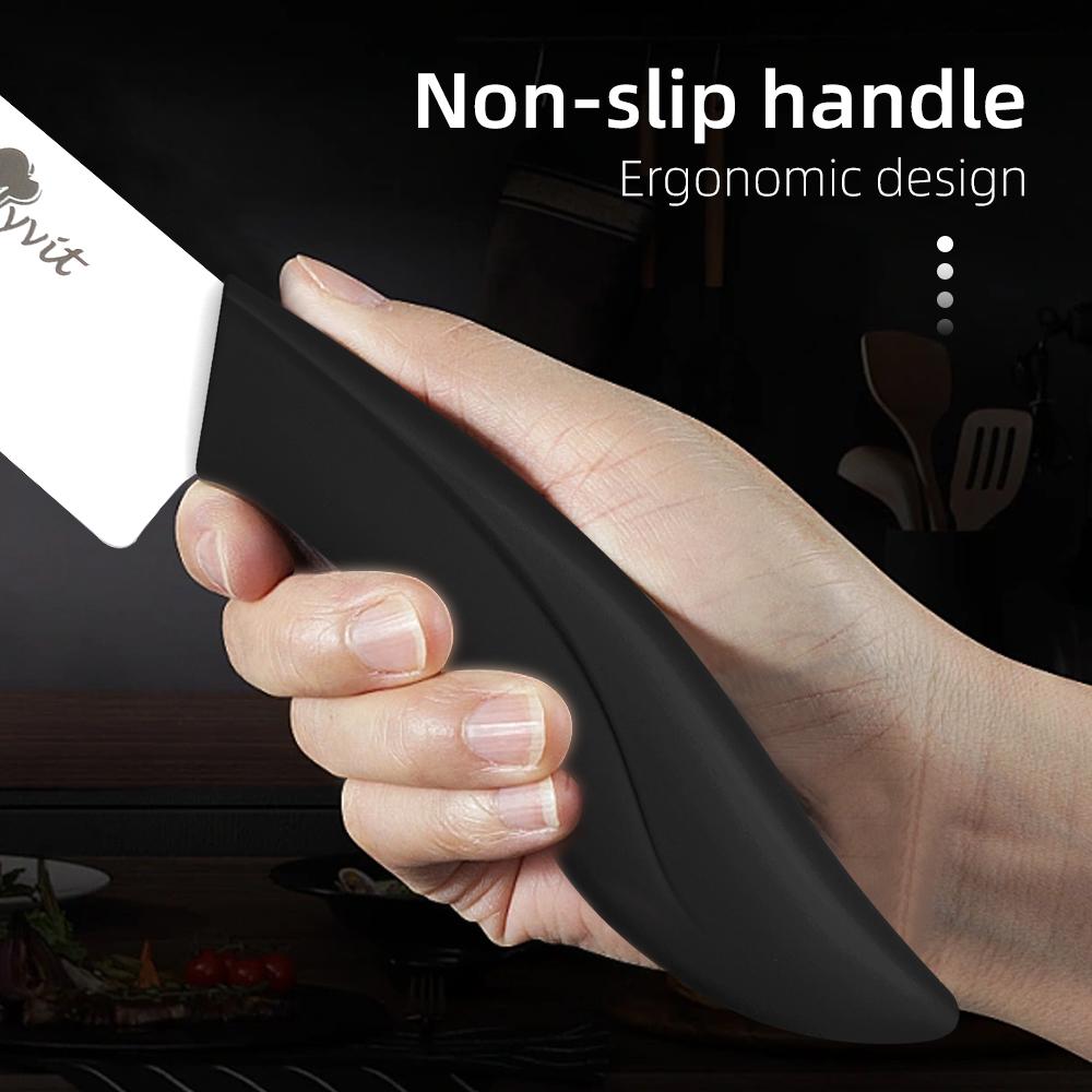 Керамический кухонный нож 3 4 5 6 дюймов Шеф-нож Универсальный Нож для нарезки Овощной нож Набор для чистки Белый циркониевый клинок Для приготовления Мясной нож