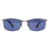 Sunglasses SPLG38J 627P 59 2023 Model VOLTAGE Nyroll Square Titanium Polarized Lens [Police] Men's