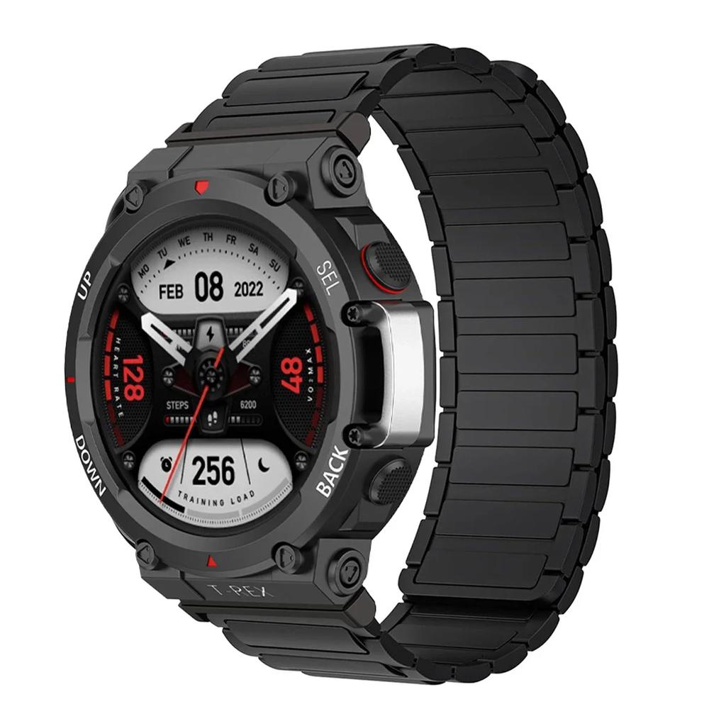 Спортивный силиконовый ремешок для Huami Amazfit T-Rex 3 Магнитный браслет-петля Наручный ремешок для Amazfit T-Rex 2 1 Смарт-часы Correa Ремешок