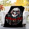 Saw Movie Flannel Blanket Soft All-Season Throw, Design for Camping, Car Travel, Hiking Sofa, Bed, Office Perfect Gift for Parties