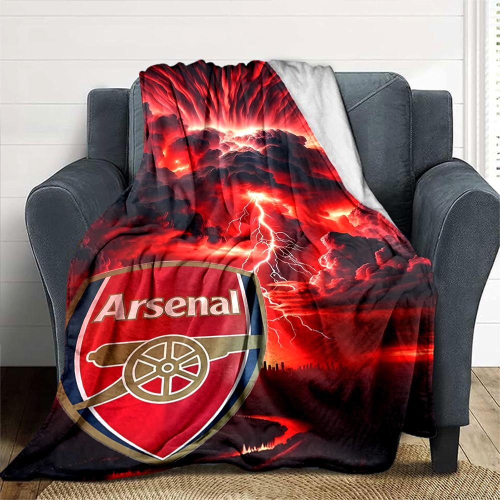 Arsenal Blanket Soft Warm Cozy Suitable for Couch Bed Bedding for All Seasons Warmthful Decor Ideal Gift for Friends Family Couples Picnic
