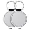DIY Dye Sublimation Blanks Keychain Creative Double Sides Blank ID Tags Keyring  Backpack Decor