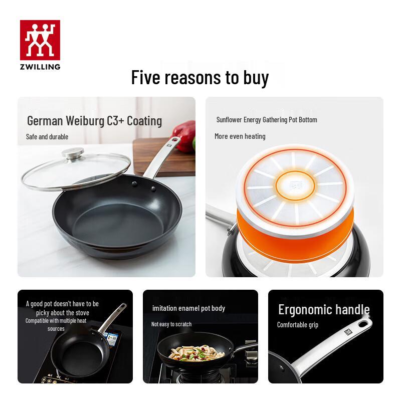 Zwilling Наслаждайтесь сковородой с антипригарным покрытием