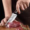 Stainless Steel Kitchen Knife with Cover Chef Knives Wood Handle Paring Knife Meat Fruit Knife Cooking Cutter