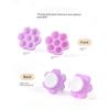 Magic Eyelash Glue Cup Self-Adhesive Plum Blossom Cup with Built-In Adhesive for Eyelash Extension Honeycomb Glue Cup Special Tool